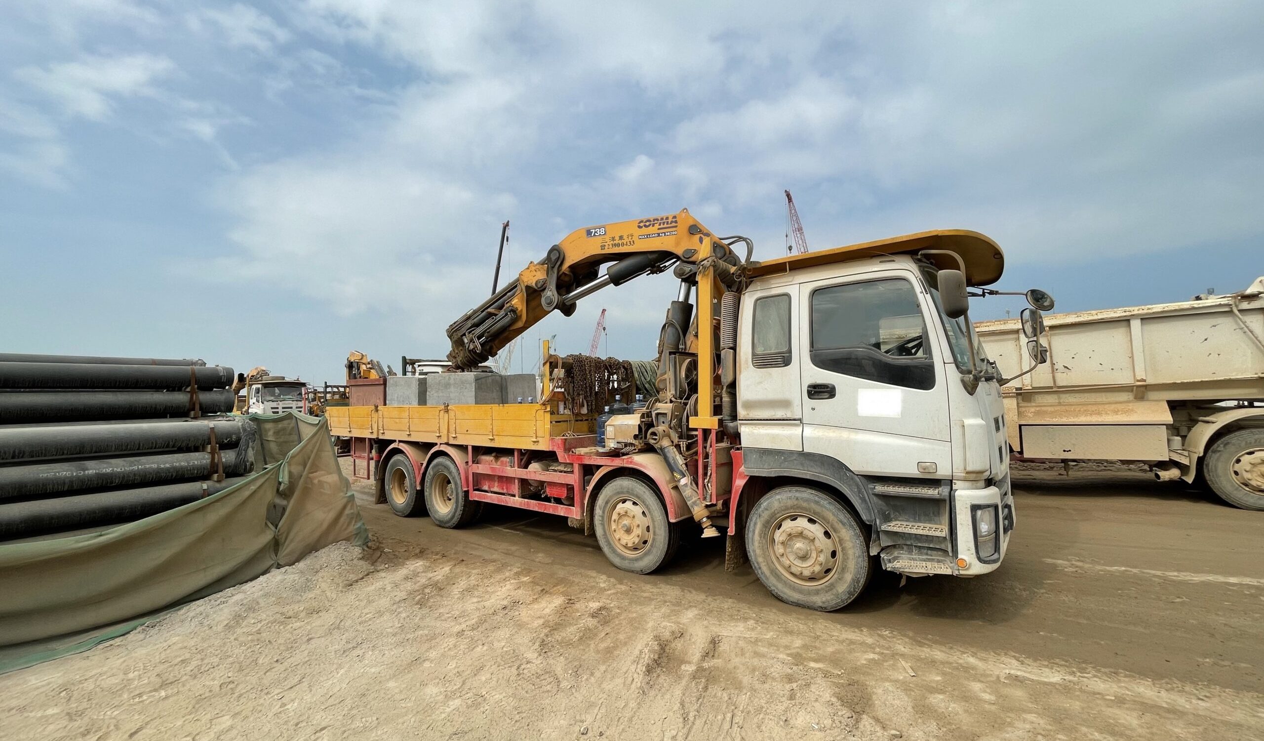 35TON頭吊 Lorry Crane Ver2